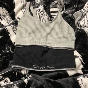 Calvin Klein Sports bras size small